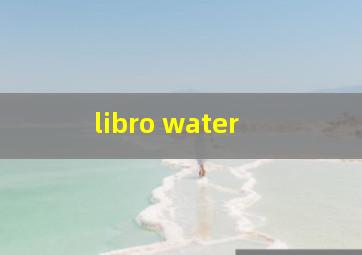  libro water